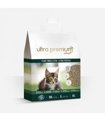 Litière végétale pour chat...